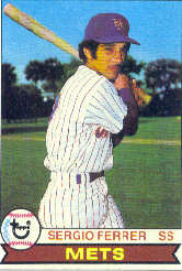 1979 Topps Baseball Cards      397     Sergio Ferrer RC